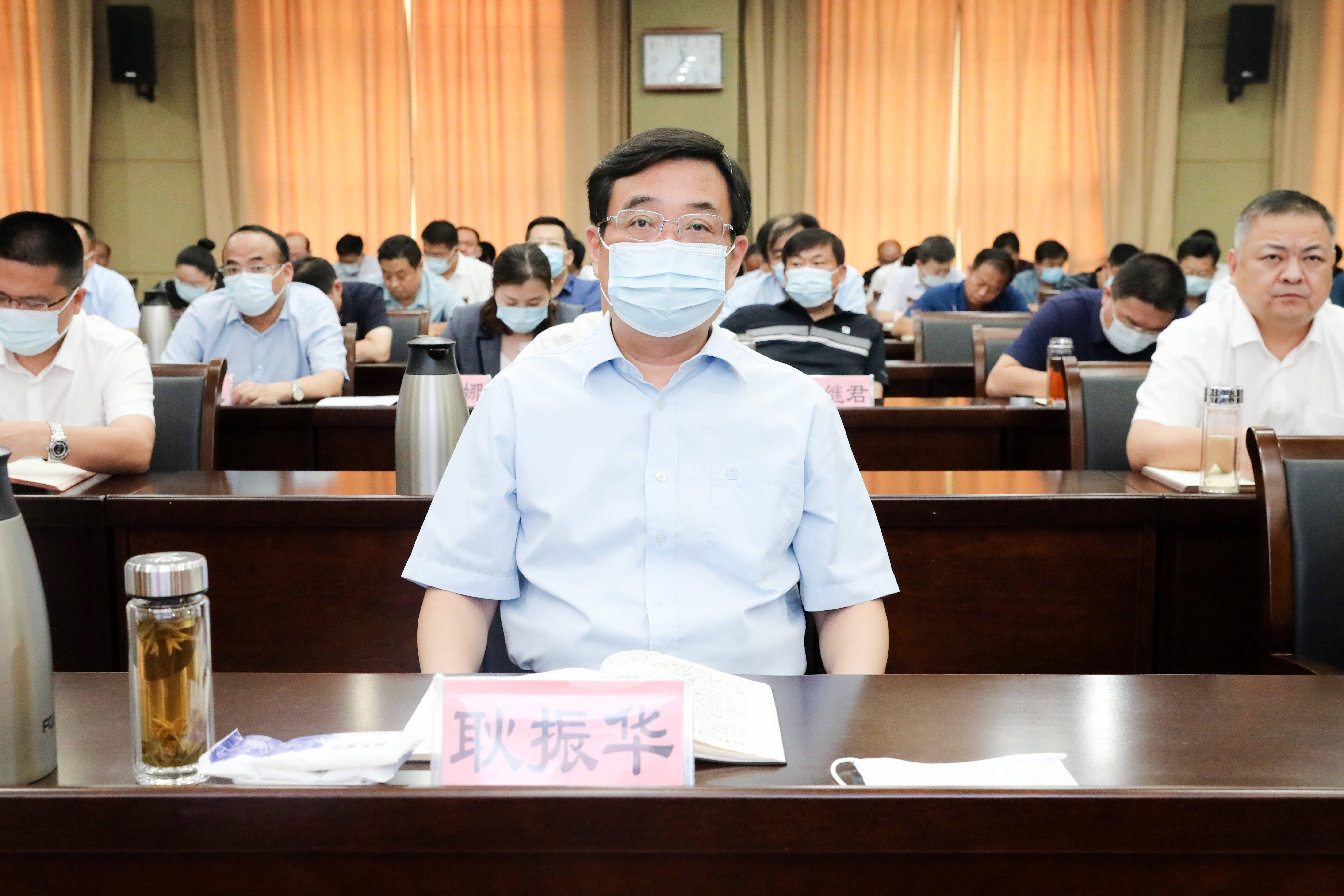 单县组织收听收看市委常委会扩大视频会