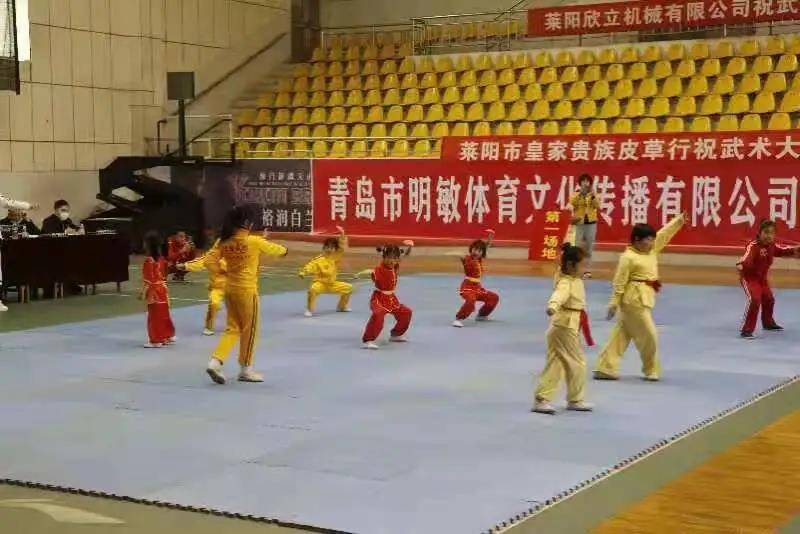 青岛莱西这个武术馆斩获数十奖牌