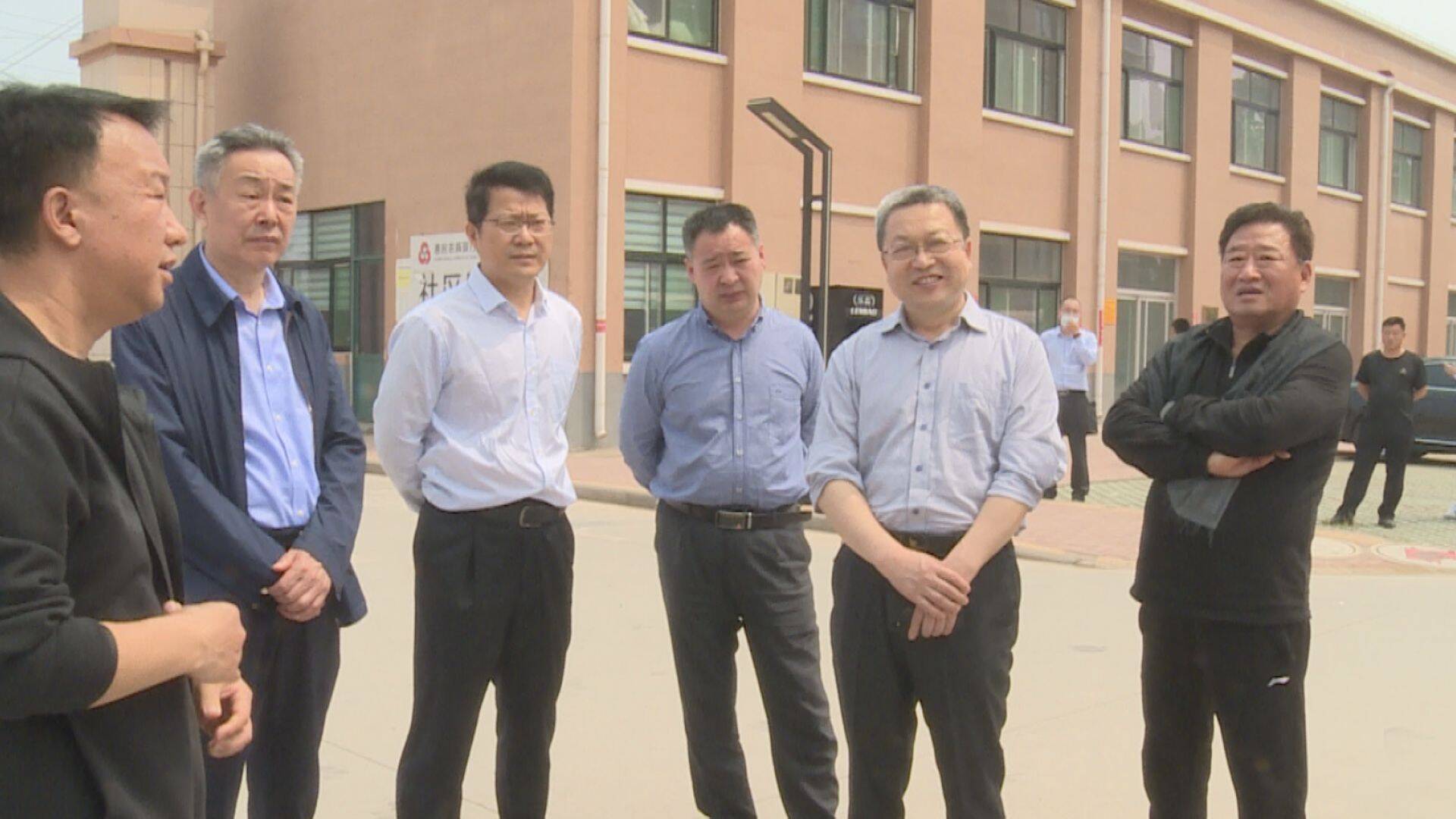 【惠民】省发改委到惠民县大年陈镇调研黄河滩区迁建情况