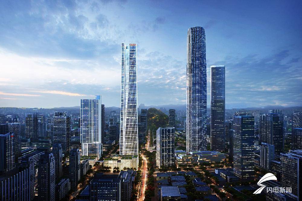省会新地标济南中央商务区360米平安金融中心超高层项目封顶