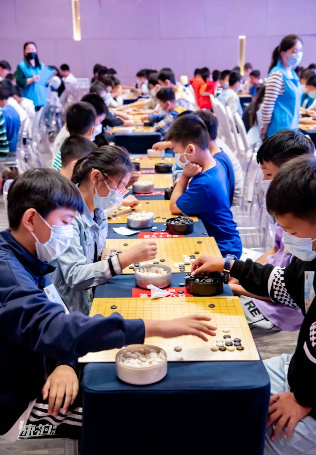 欢度国庆棋乐无穷2022年日照市第十二届全民健身运动会围棋比赛成功