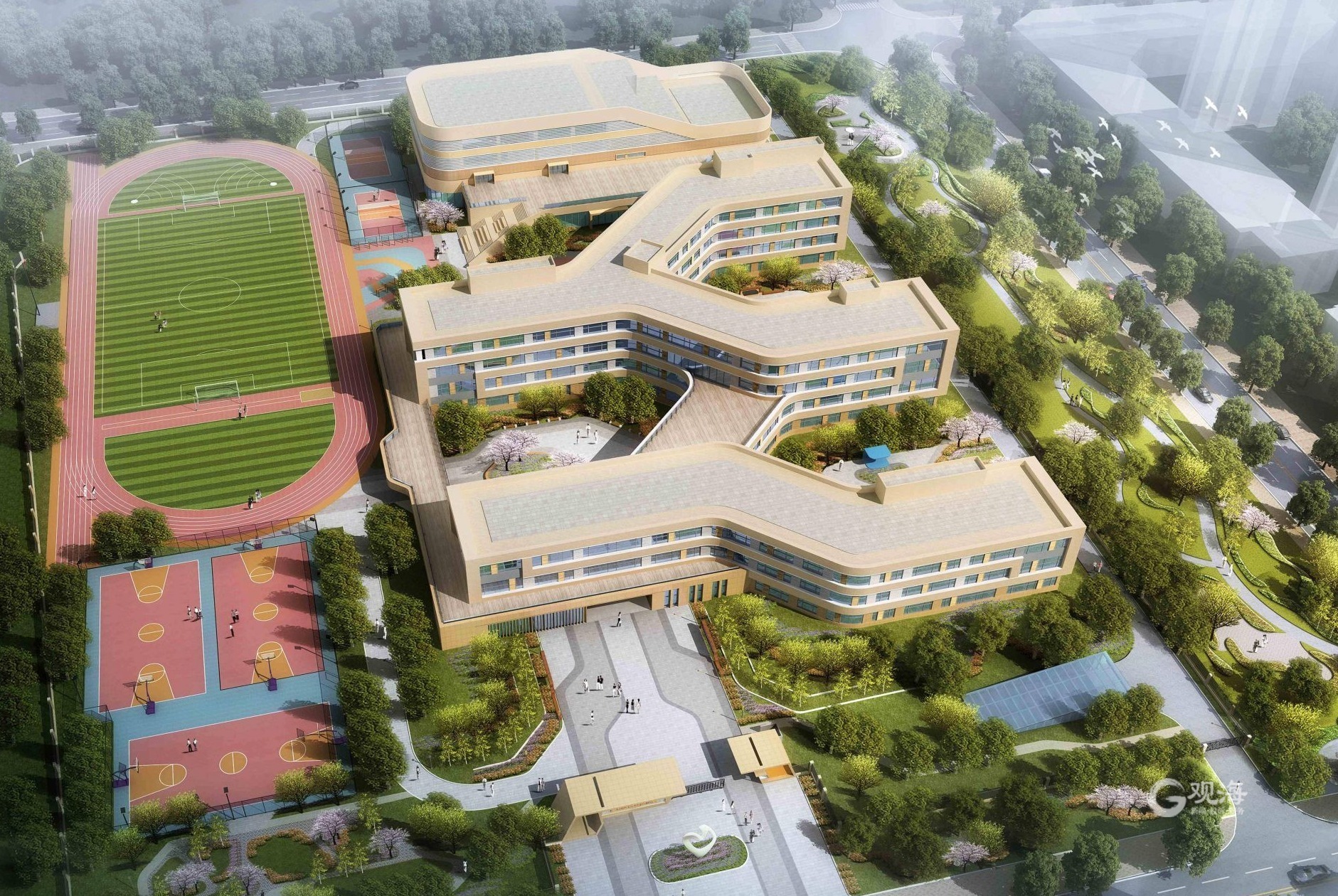 新增学位5700余个计划明年建成投用青岛这里3所学校开建
