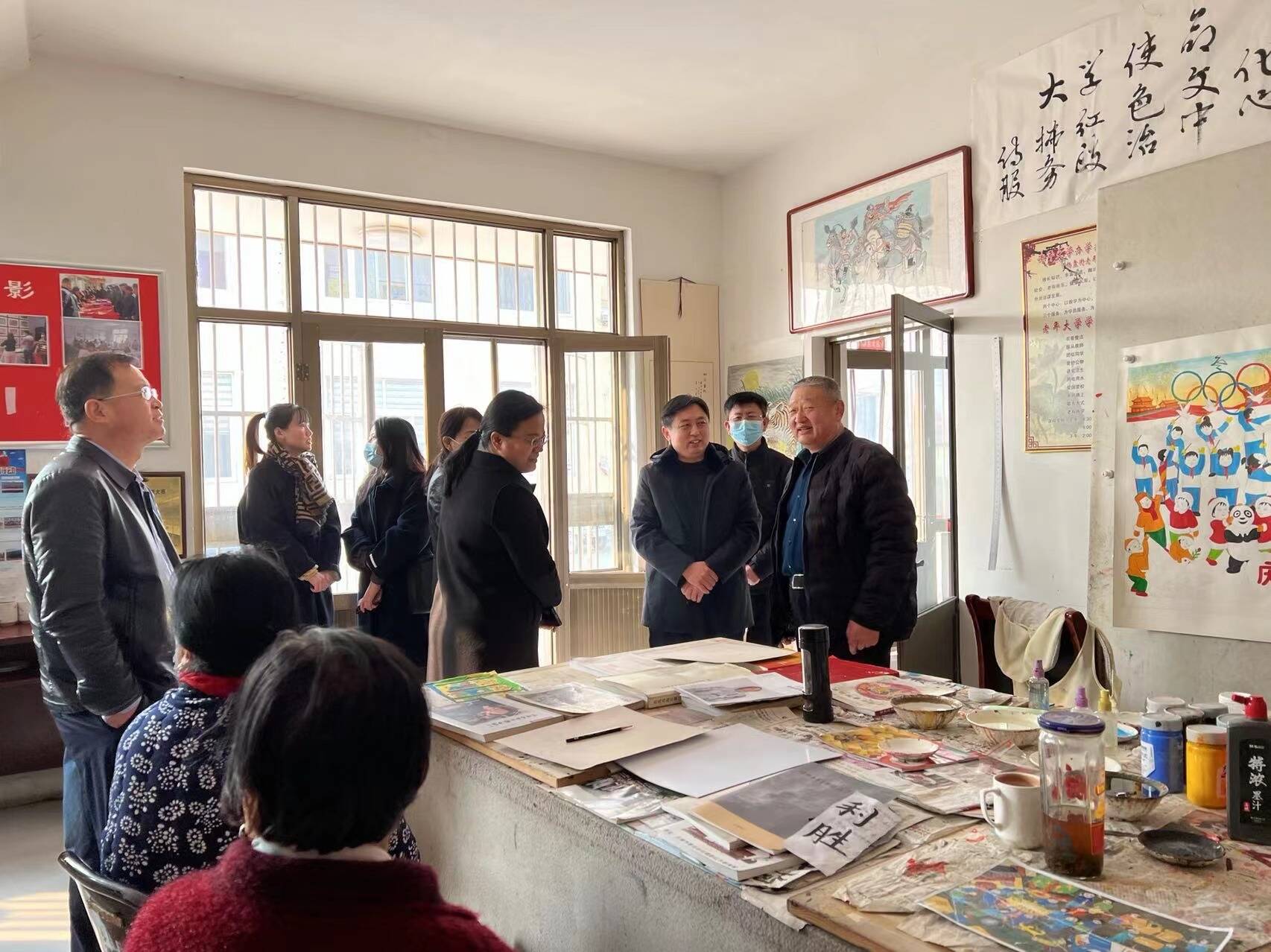 夏津县委统战部来我市参观考察