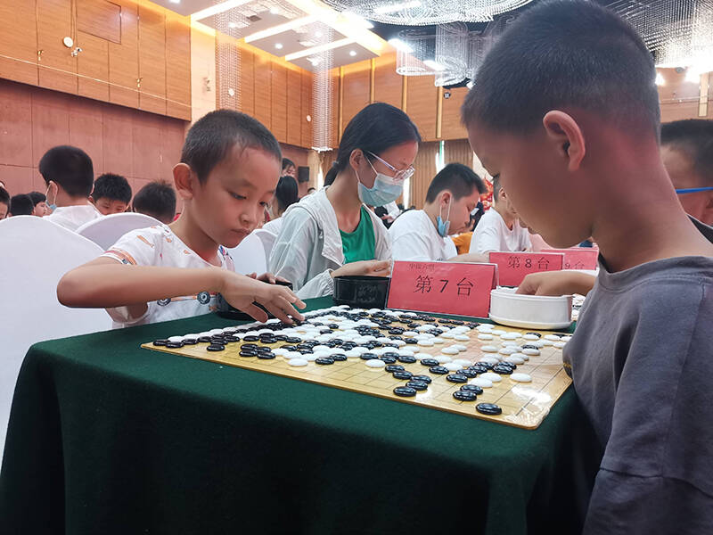 潍坊昌乐县第十二届全民健身运动会围棋比赛举行