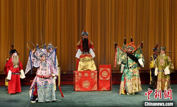 福建京剧院复排武戏《伐子都》线上直播首演  传承经典