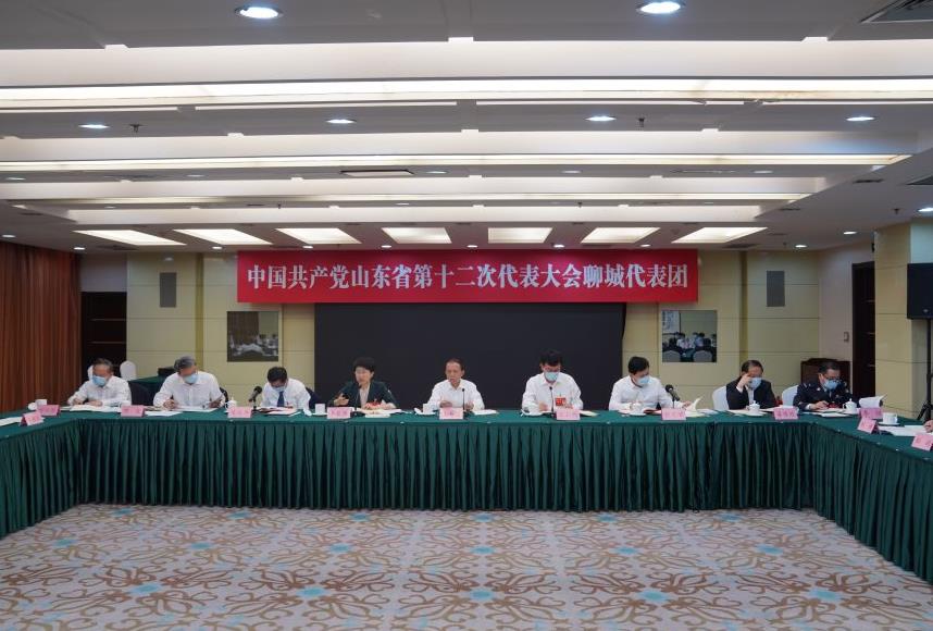 李长萍在讨论省第十二次党代会报告时强调 全力推动省党代会报告精神在聊城落地见效