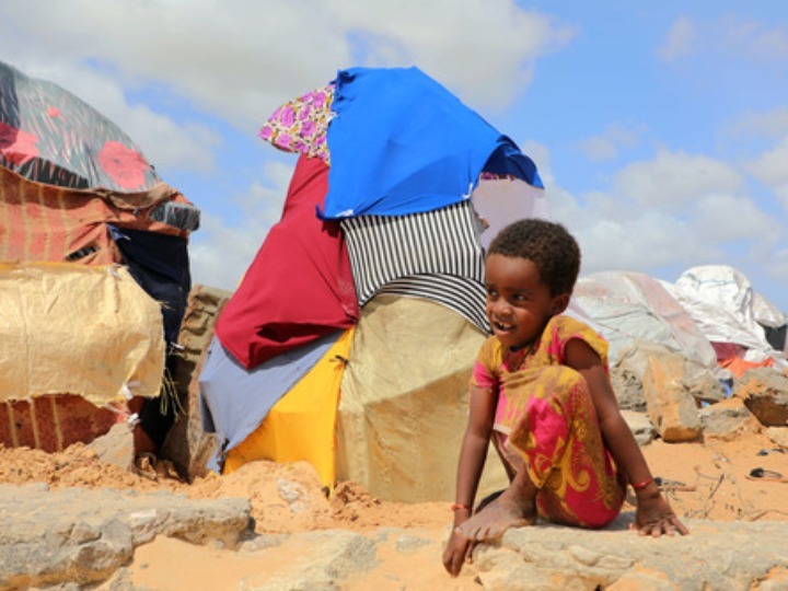 非洲之角严重旱灾 超140万索马里儿童严重营养不良