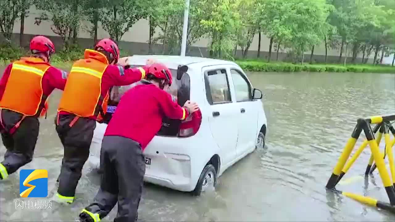 暴雨近日袭击滨州，滨州消防紧急救援！