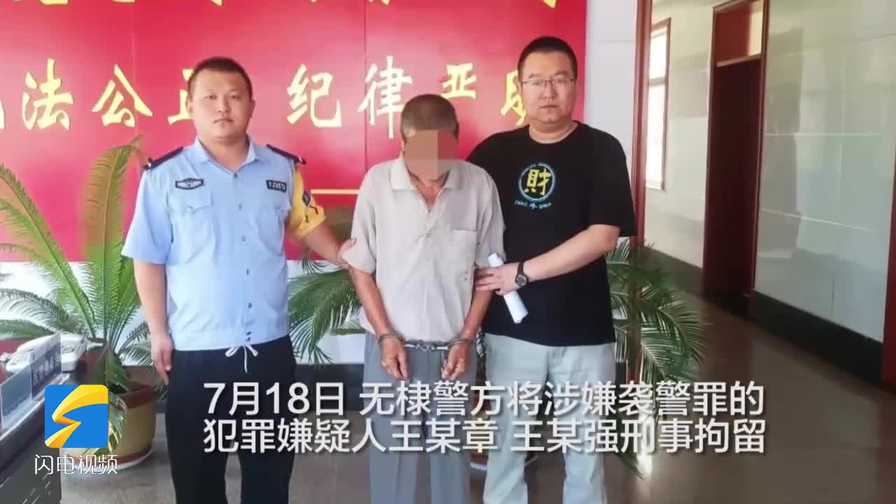 襲警！“誰再抓你，你就呼誰”！濱州這爺倆出名了