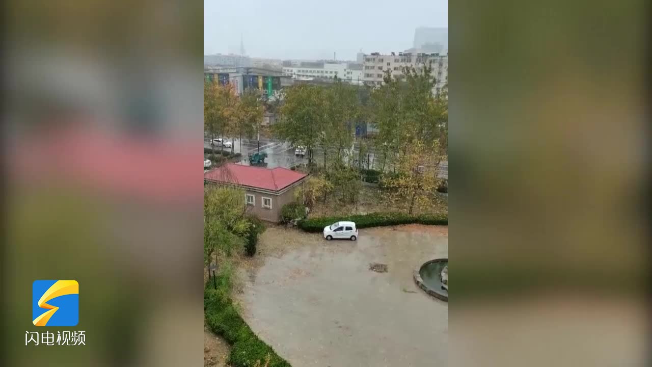 下雪啦！濱州迎來入冬初雪