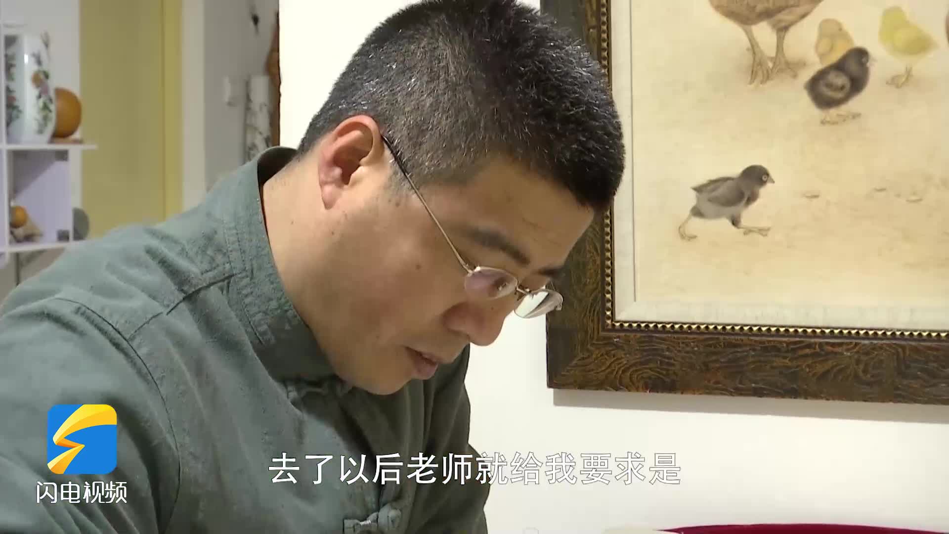 跟着主播学手造孤注方寸铁栩栩万物生孙希才和烙画的不解之缘