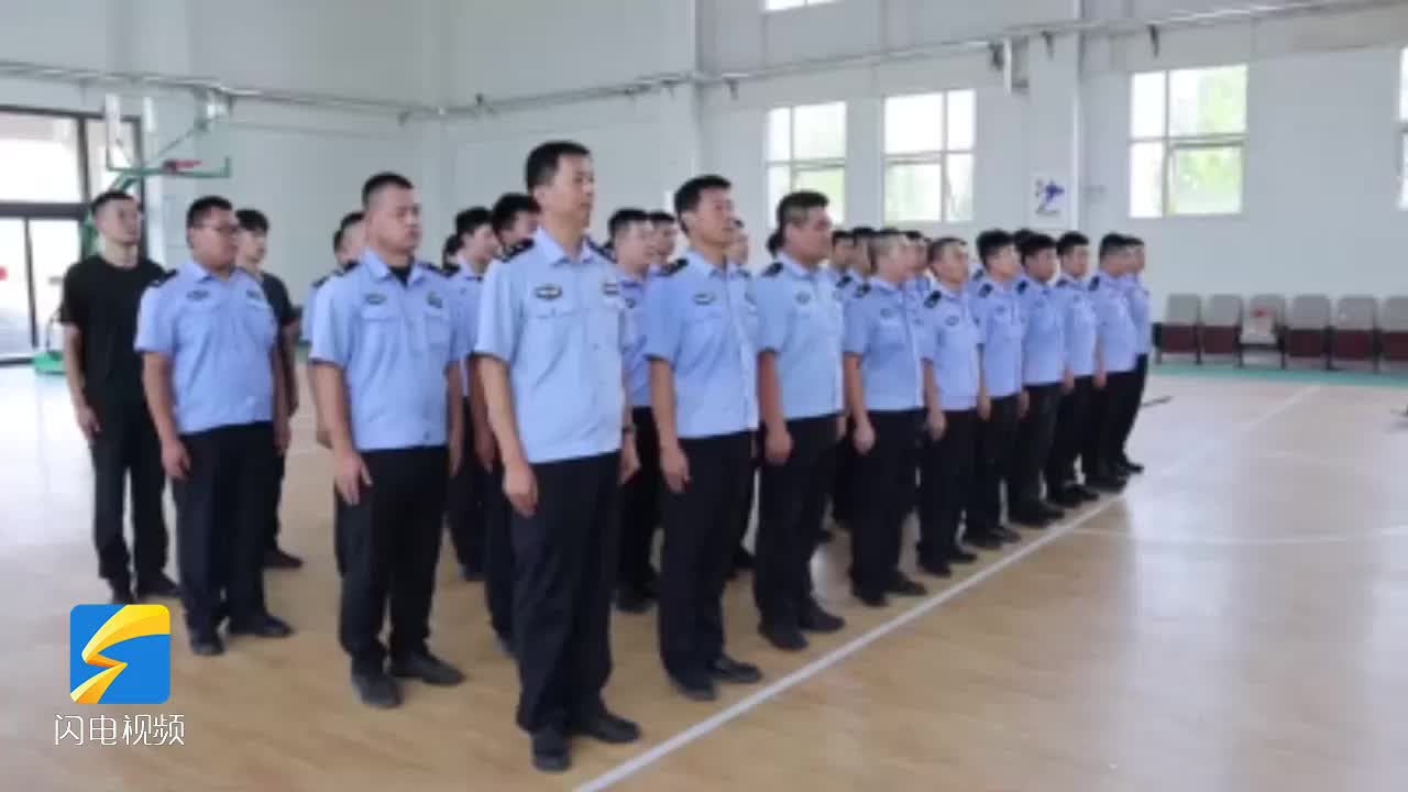 博兴县公安局开展最小作战单元应急处置“红蓝对抗”培训