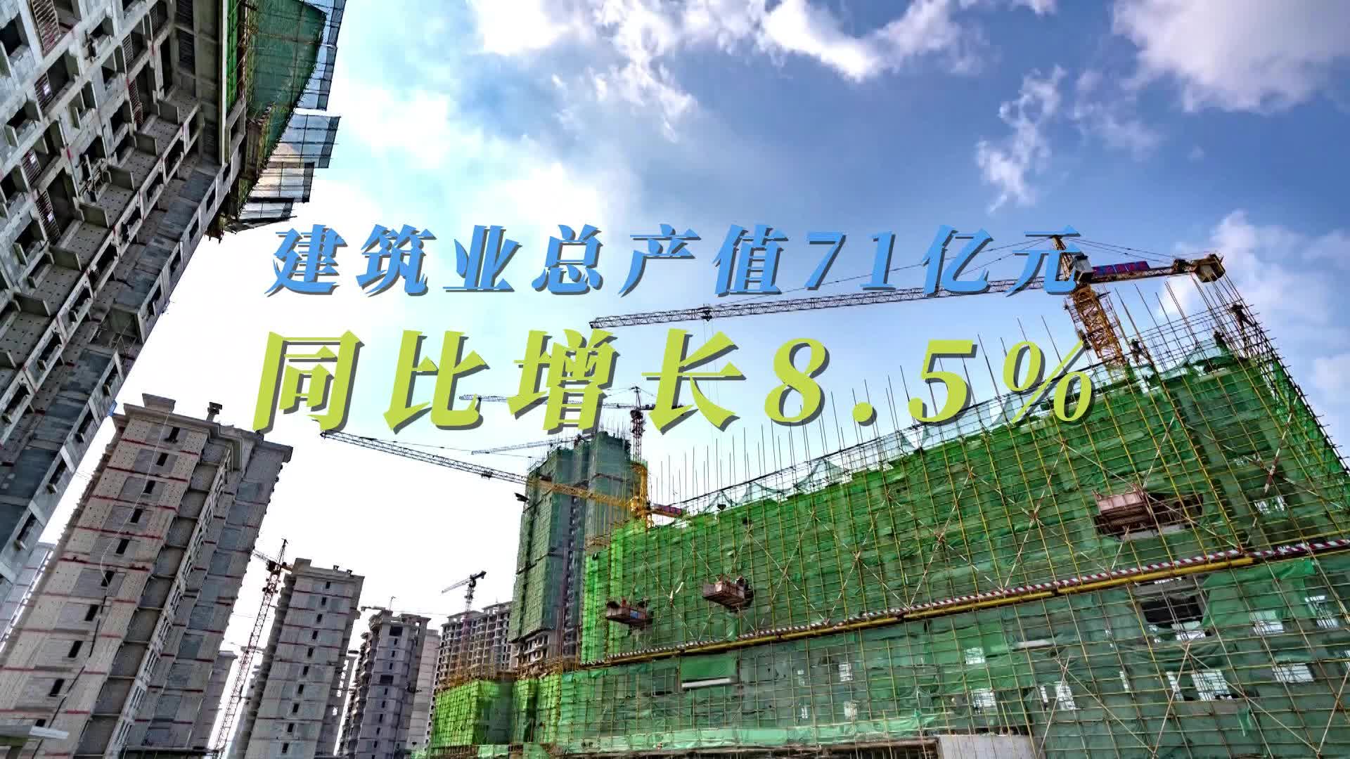 【邹视频·新闻】21秒|建筑业总产值71亿元   同比增长8.5%