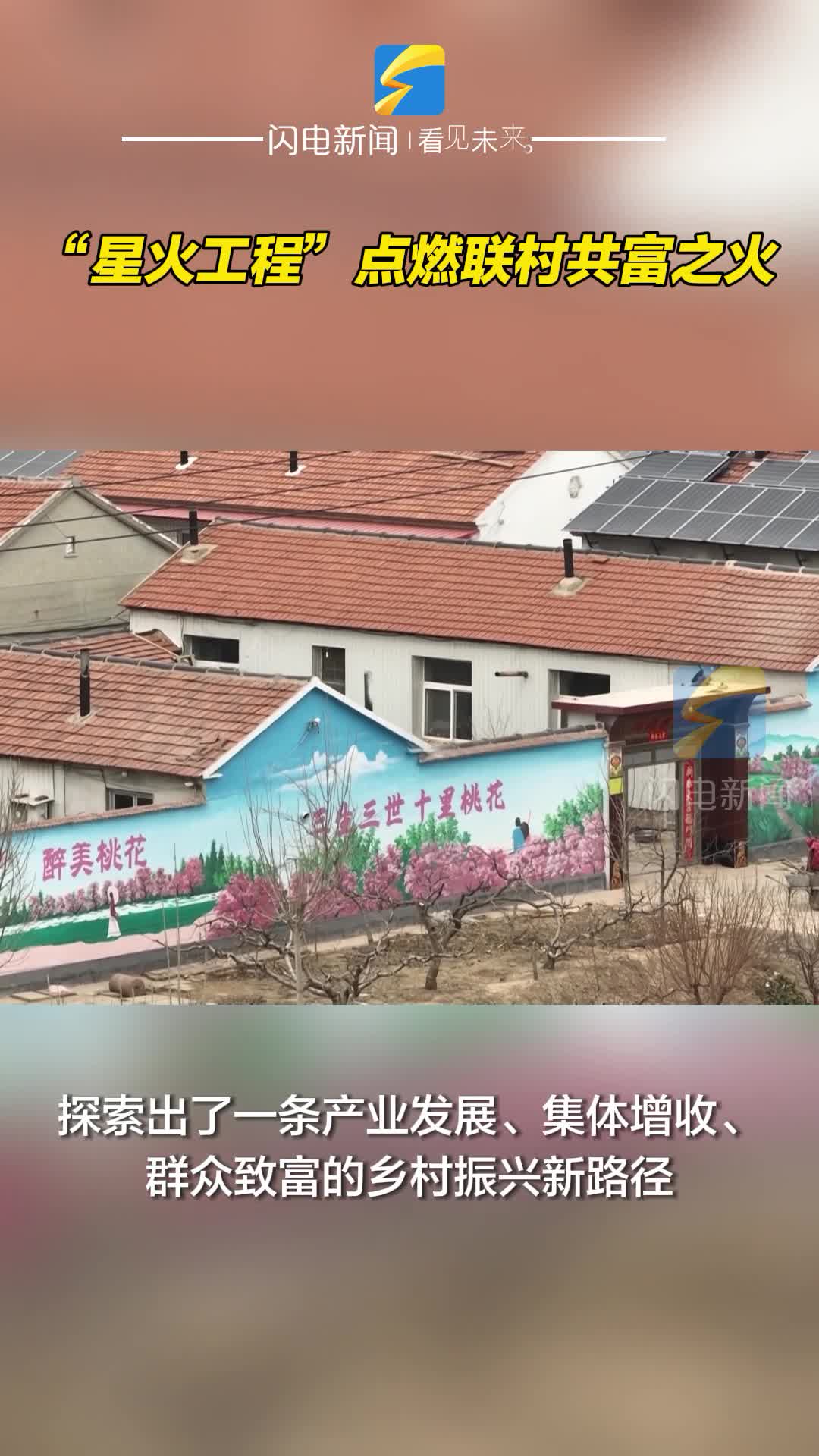 无棣县碣石山镇星火工程点燃联村共富之火