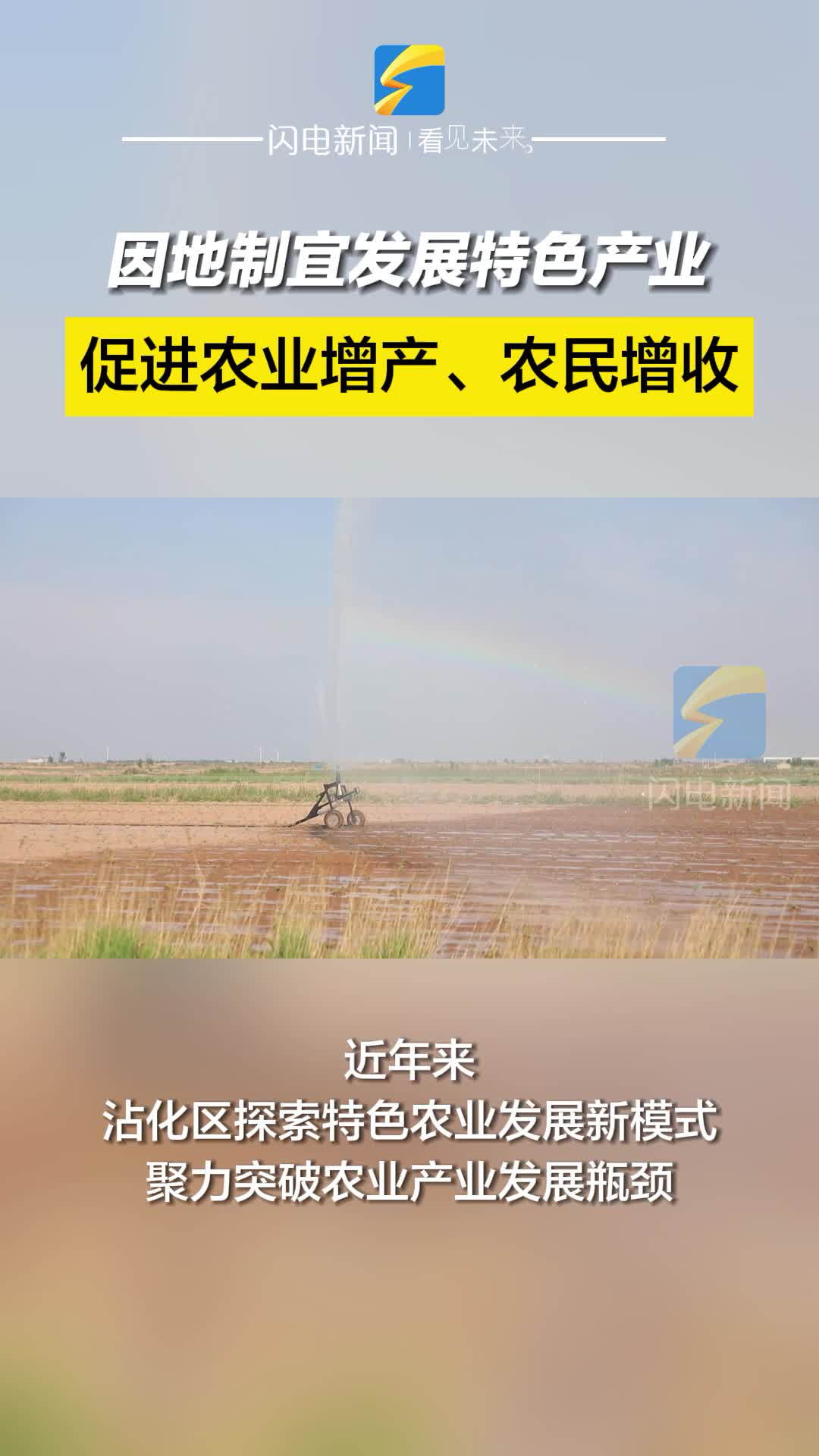 沾化：因地制宜發展特色產業 促進農業增產、農民增收