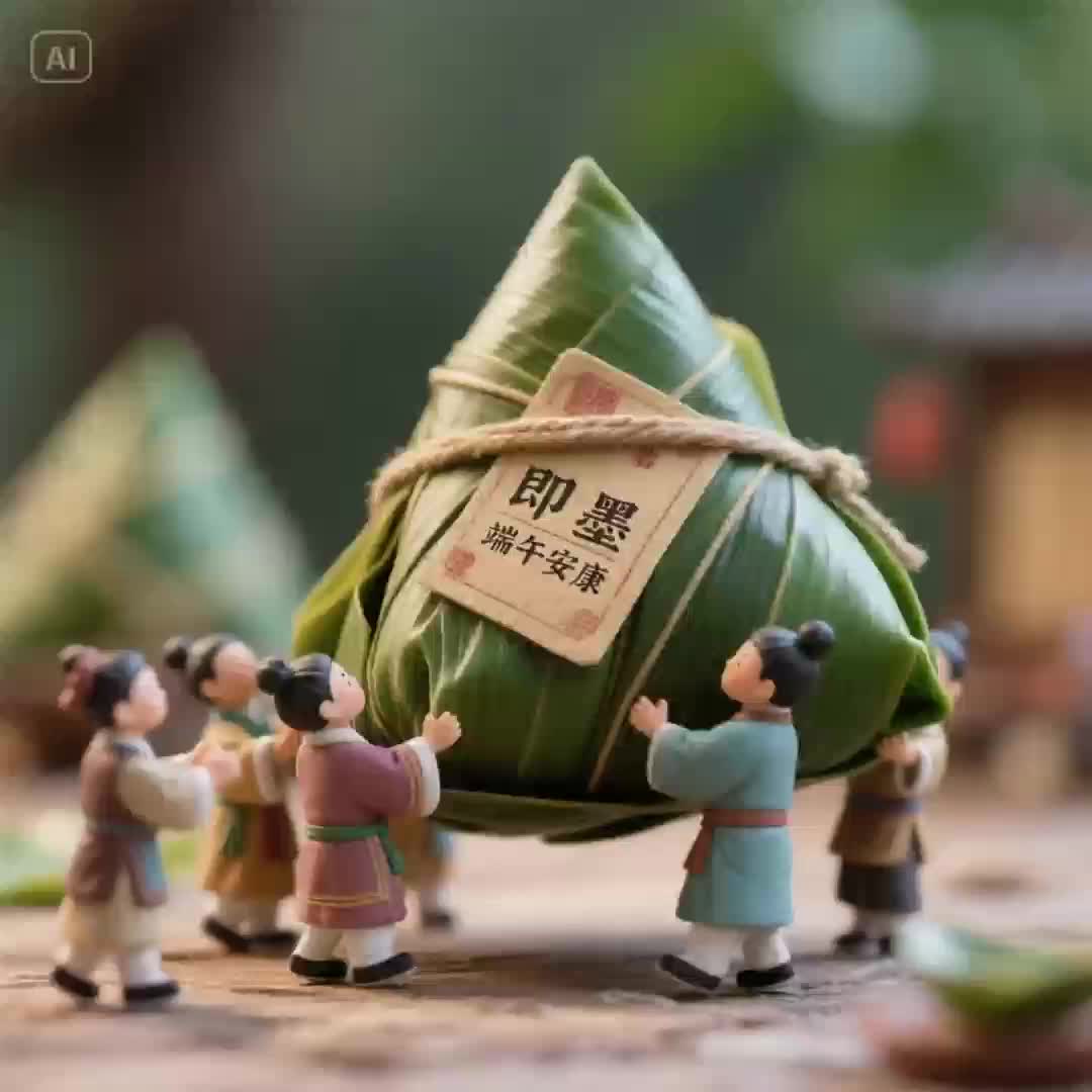题目：即墨奇境 “粽”享安康