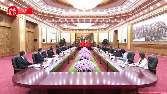 習近平：中葡兩國樹立了不同社會制度 不同國情國家相互尊重 互利共贏的典范