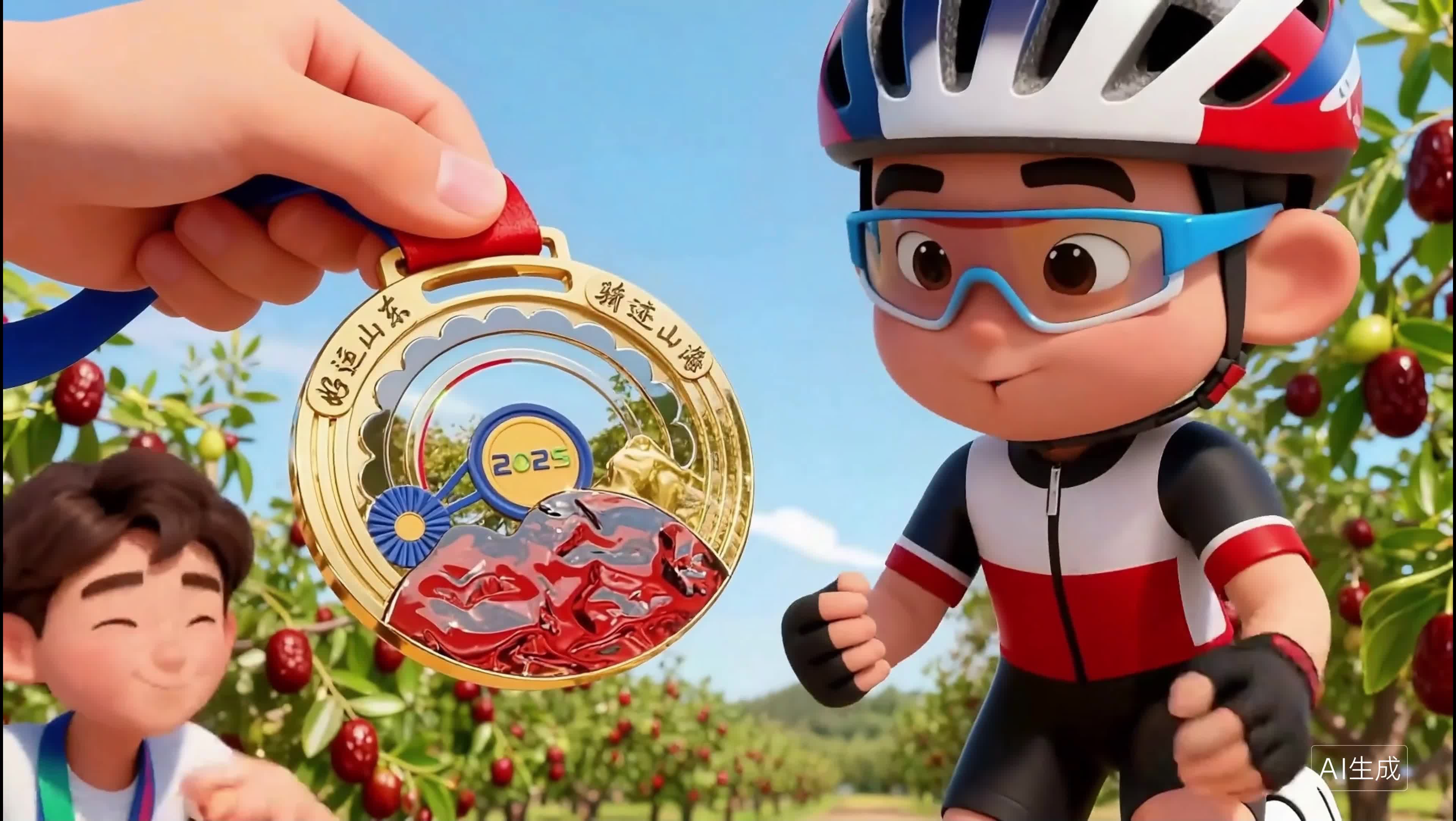 “好運山東 騎跡山海”2025山東省自行車運動聯賽（樂陵站）   獎牌亮相！