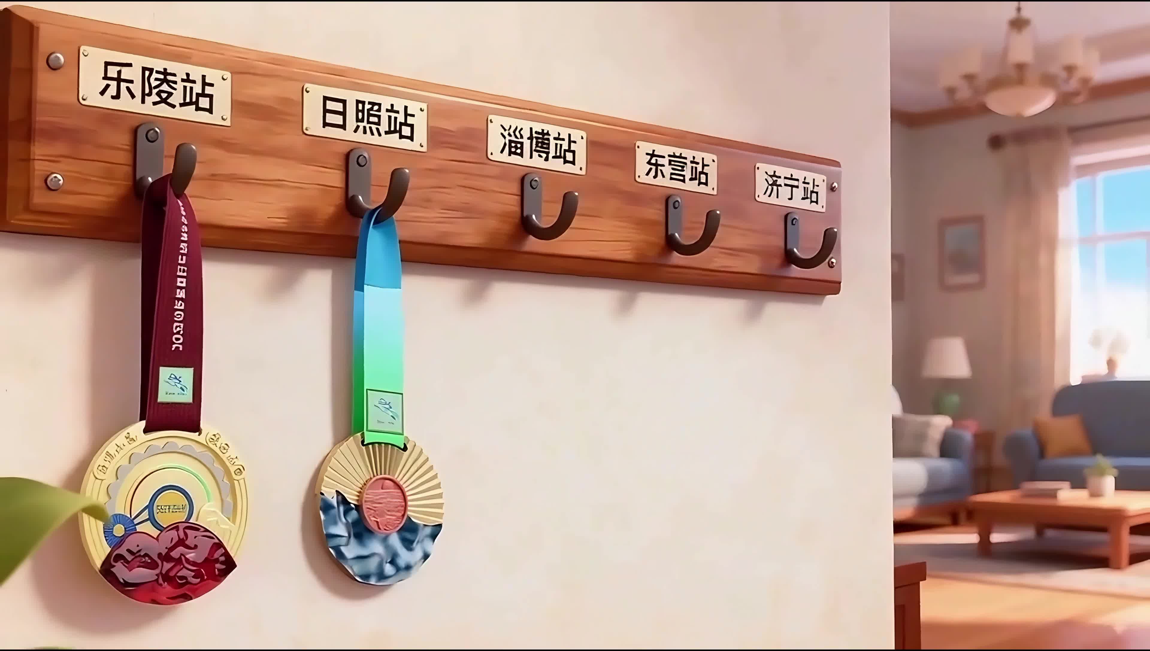 “海上日出”獎牌亮相！快來圍觀“好運山東 騎跡山海 ”日照站獎牌