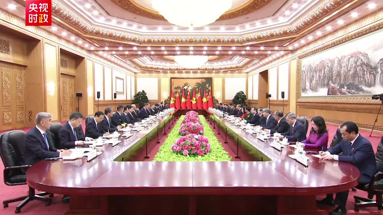 习近平同苏林会谈:愿同越方秉持初心 赓续友谊 团结协作 相互支持