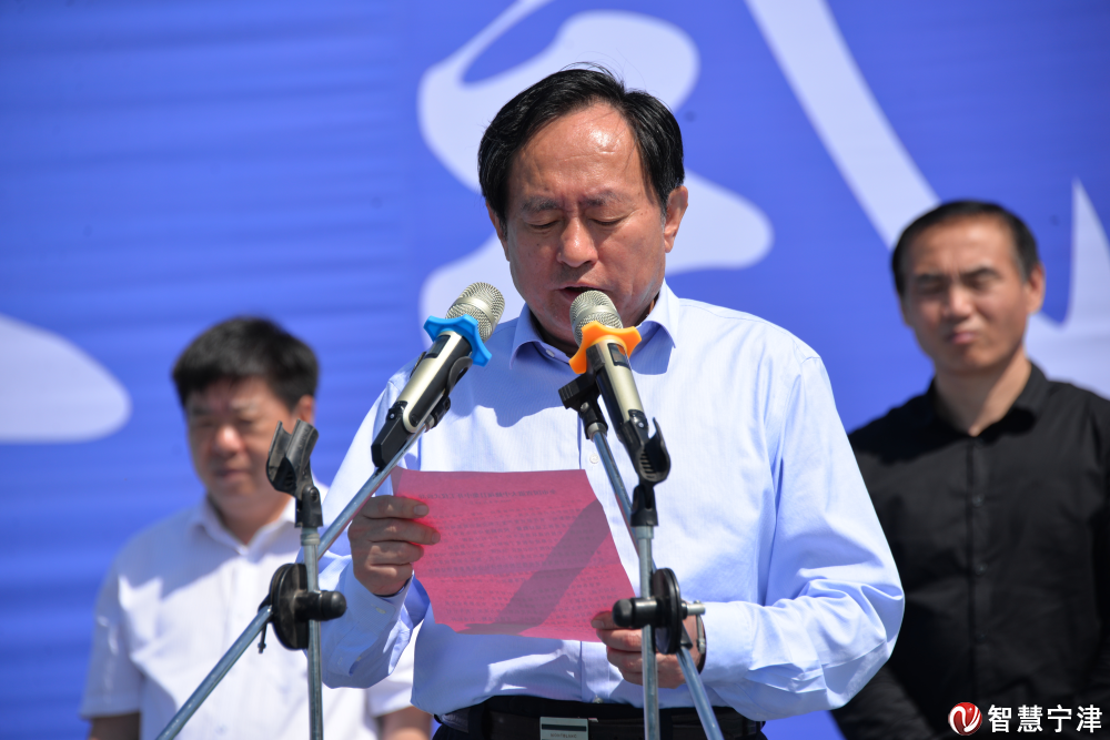 国省干线公路大中修项目集中开工仪式在宁津县举行 - 德州市人民政府