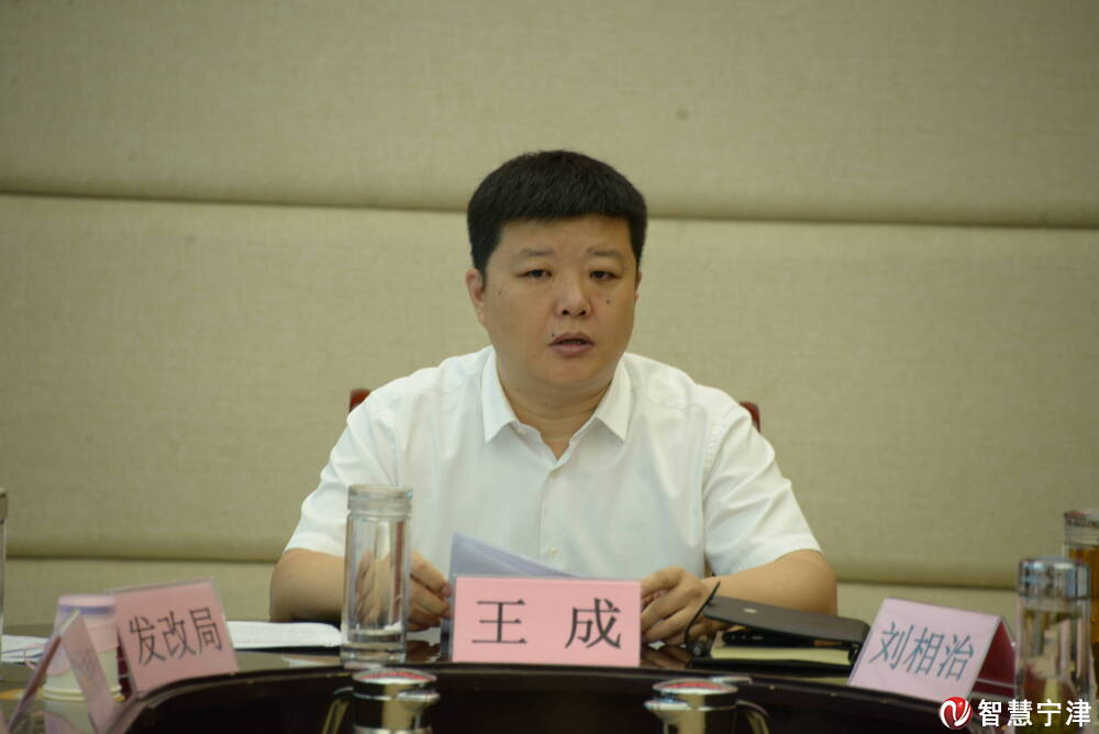 宁津县召开2021年度清洁取暖工作推进会议,县委副书记,县长王成主持