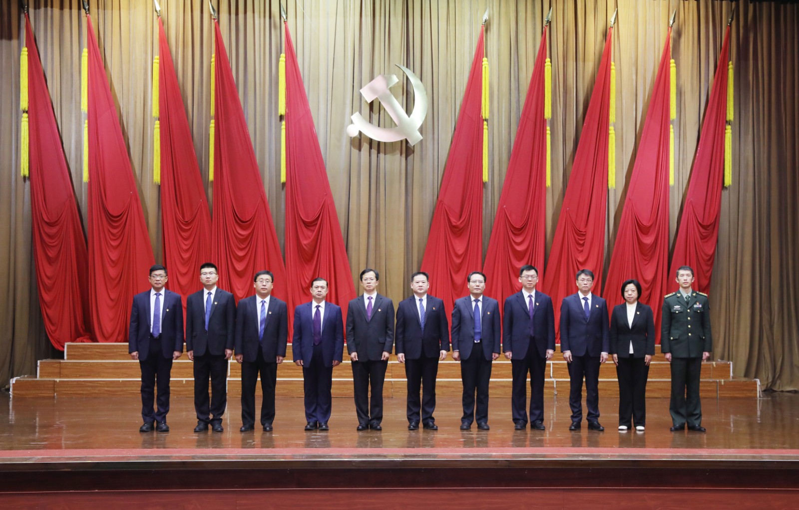 德州市11县市区新一届党委领导班子亮相