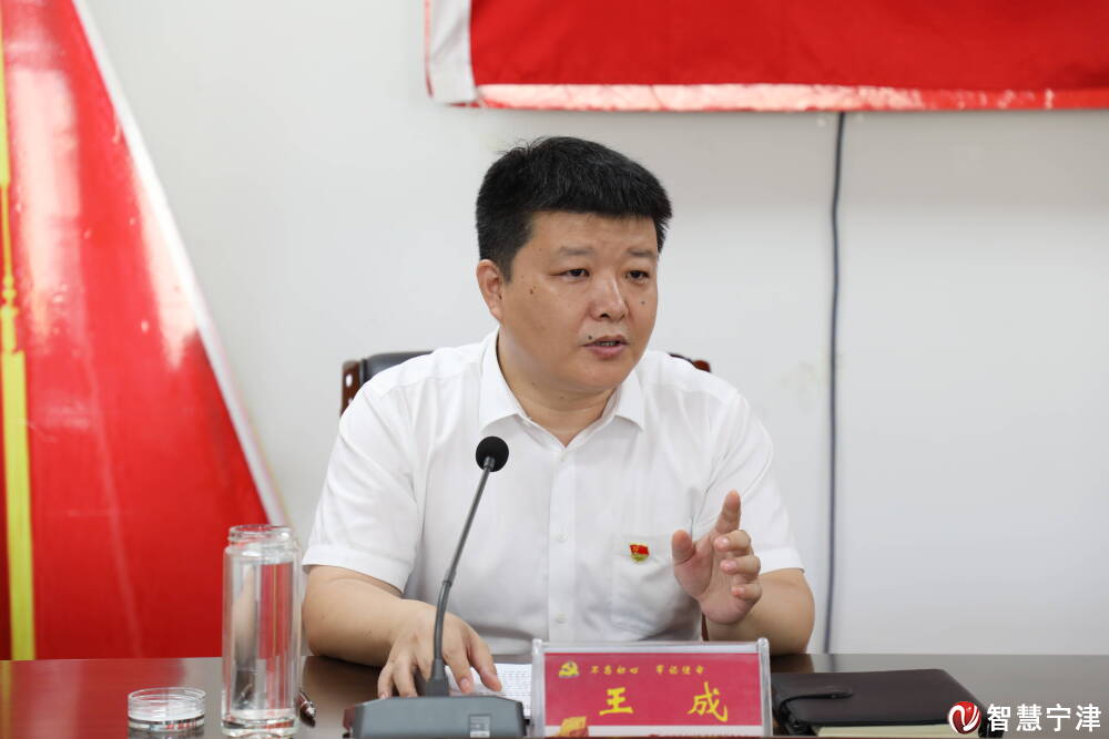 王成到宁城街道参加组织生活会 开展专题党课讲授-智慧宁津