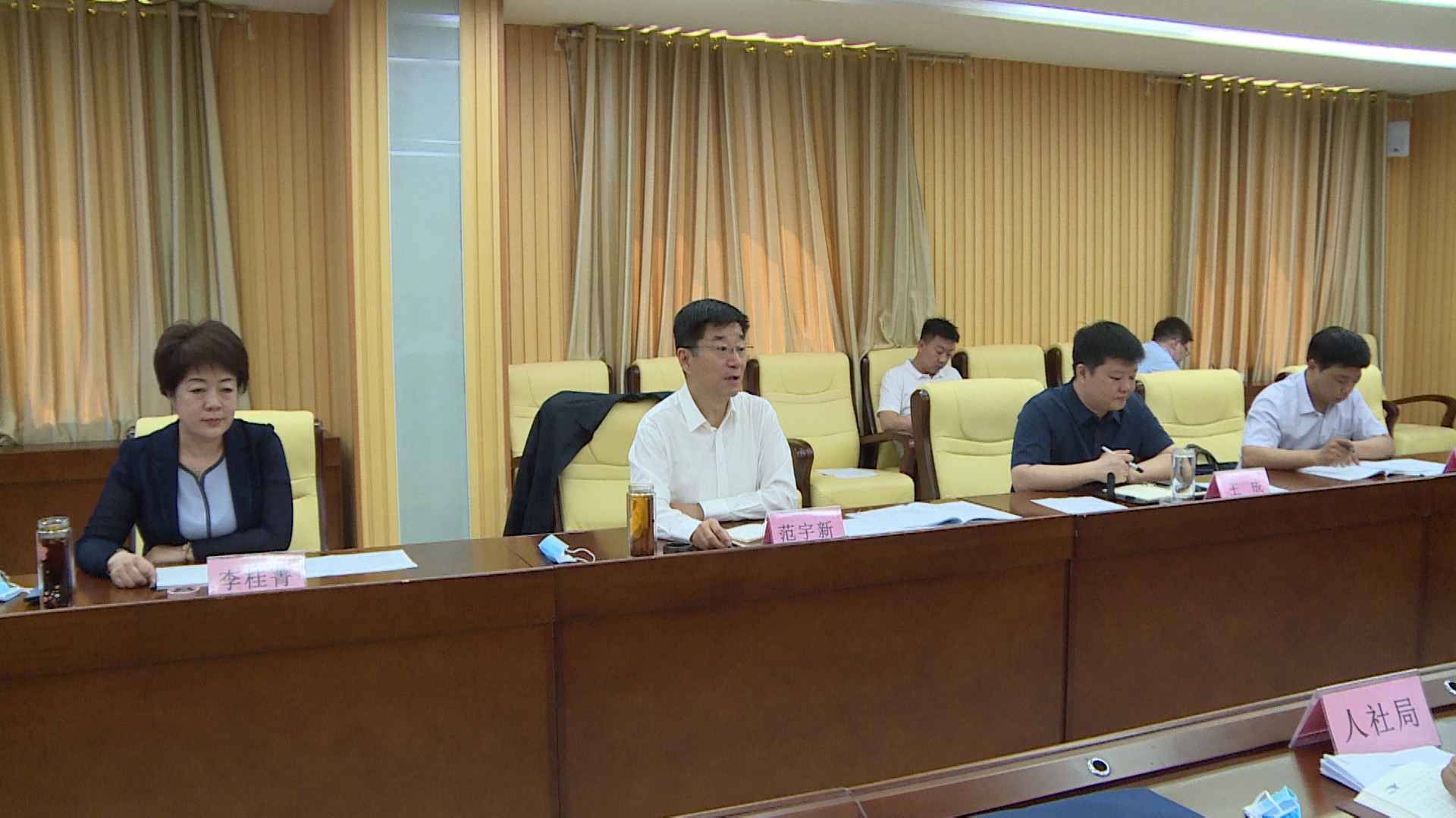 范宇新来宁津县公开接访并调研信访积案化解工作