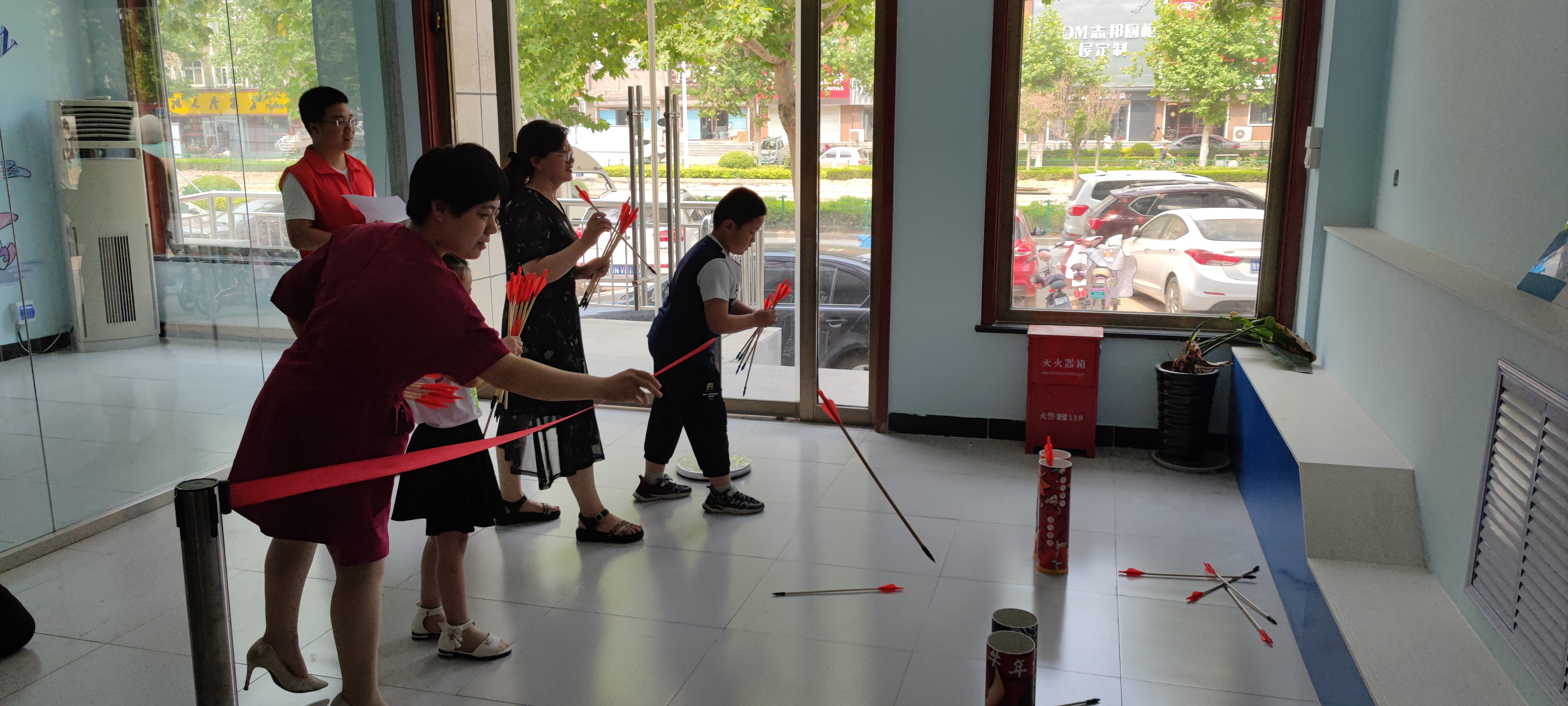 "投壶"游戏环节