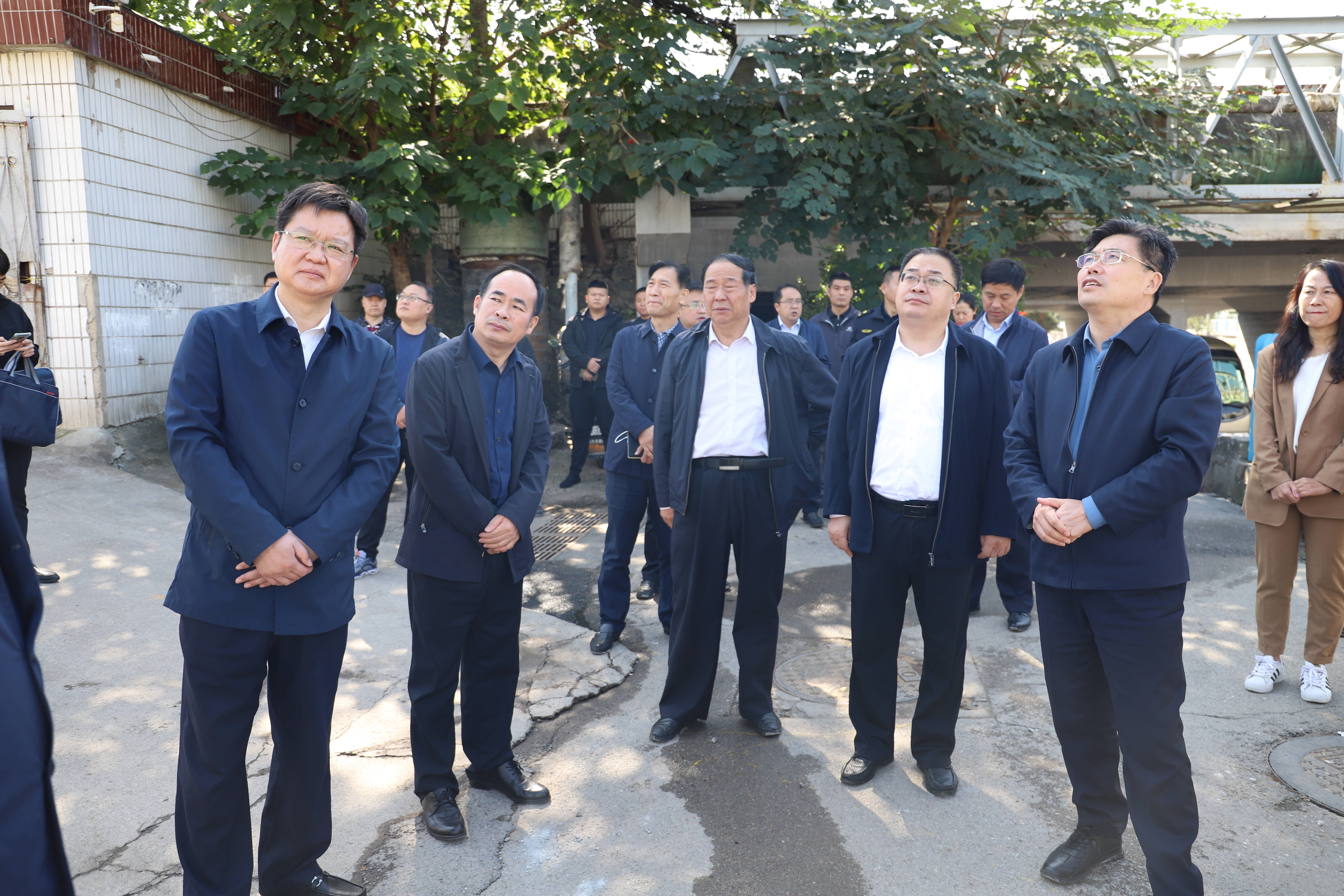 市城管局孙世会局长到我区调研指导铁路沿线综合治理工作