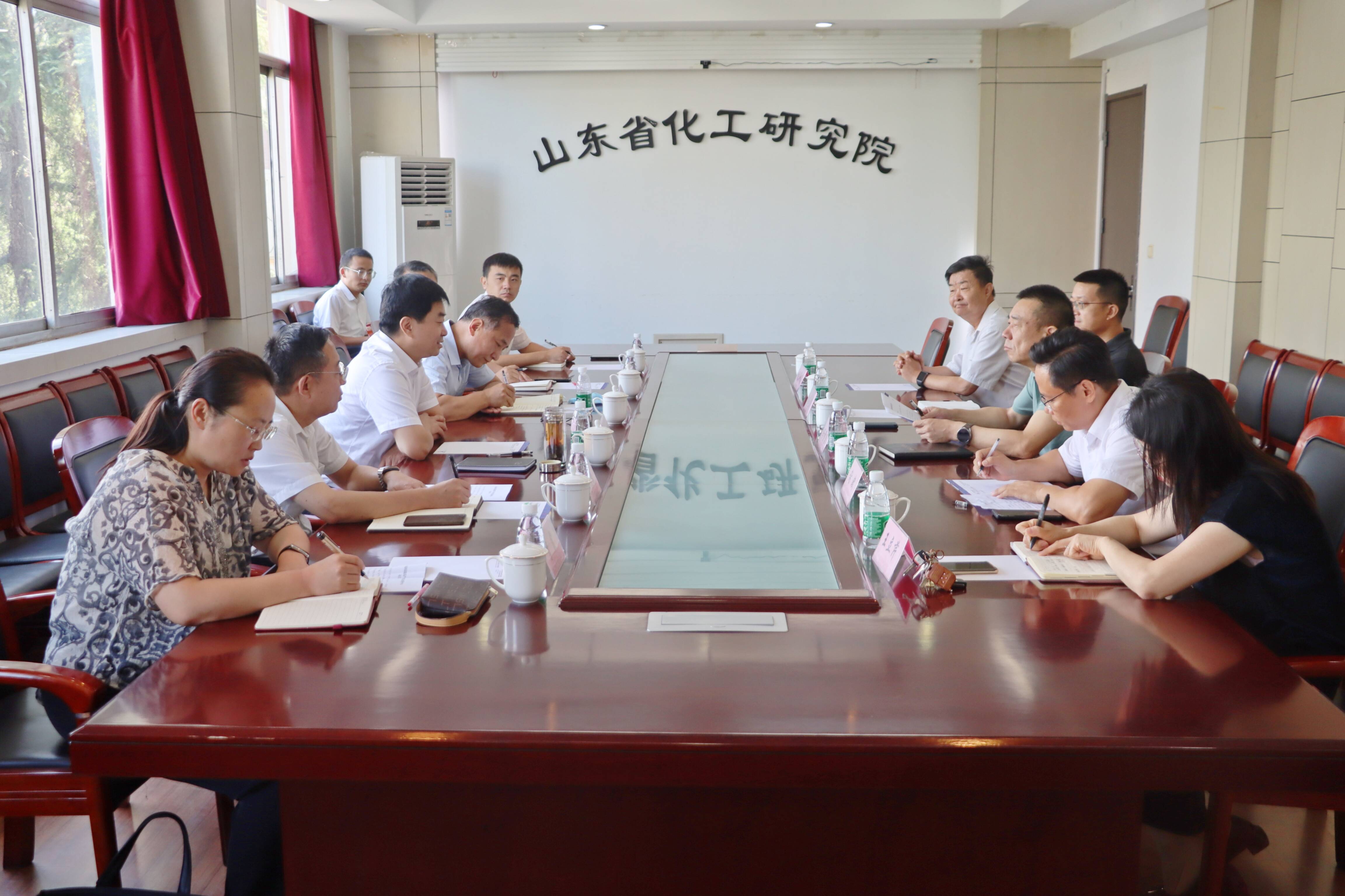 袁长奎拜访山东省化工研究院