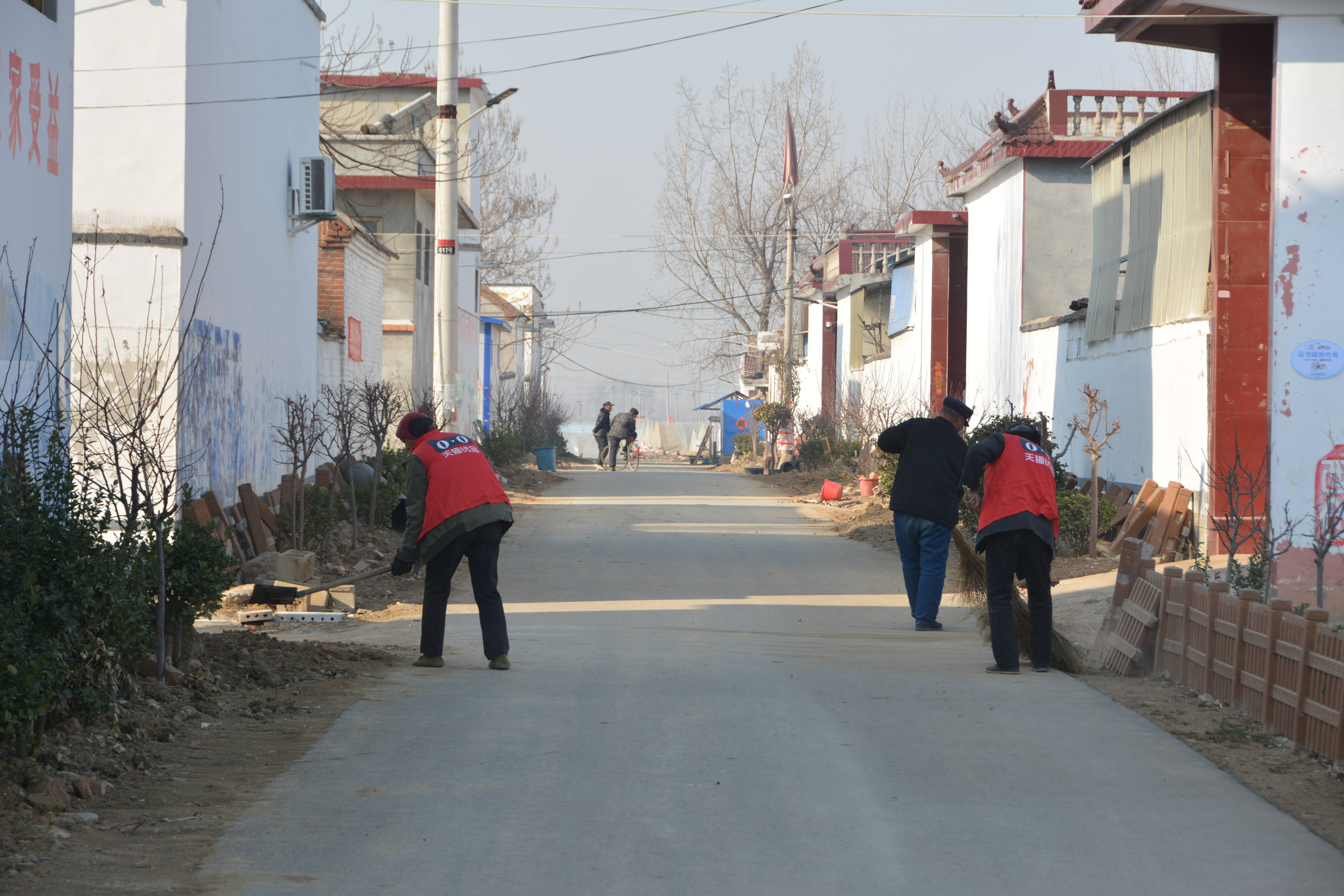 滕州市大坞镇开展学雷锋人居环境整治提升月活动