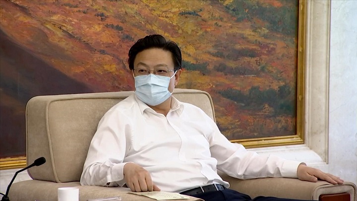 杨国强会见省四进工作队东营市总队负责同志