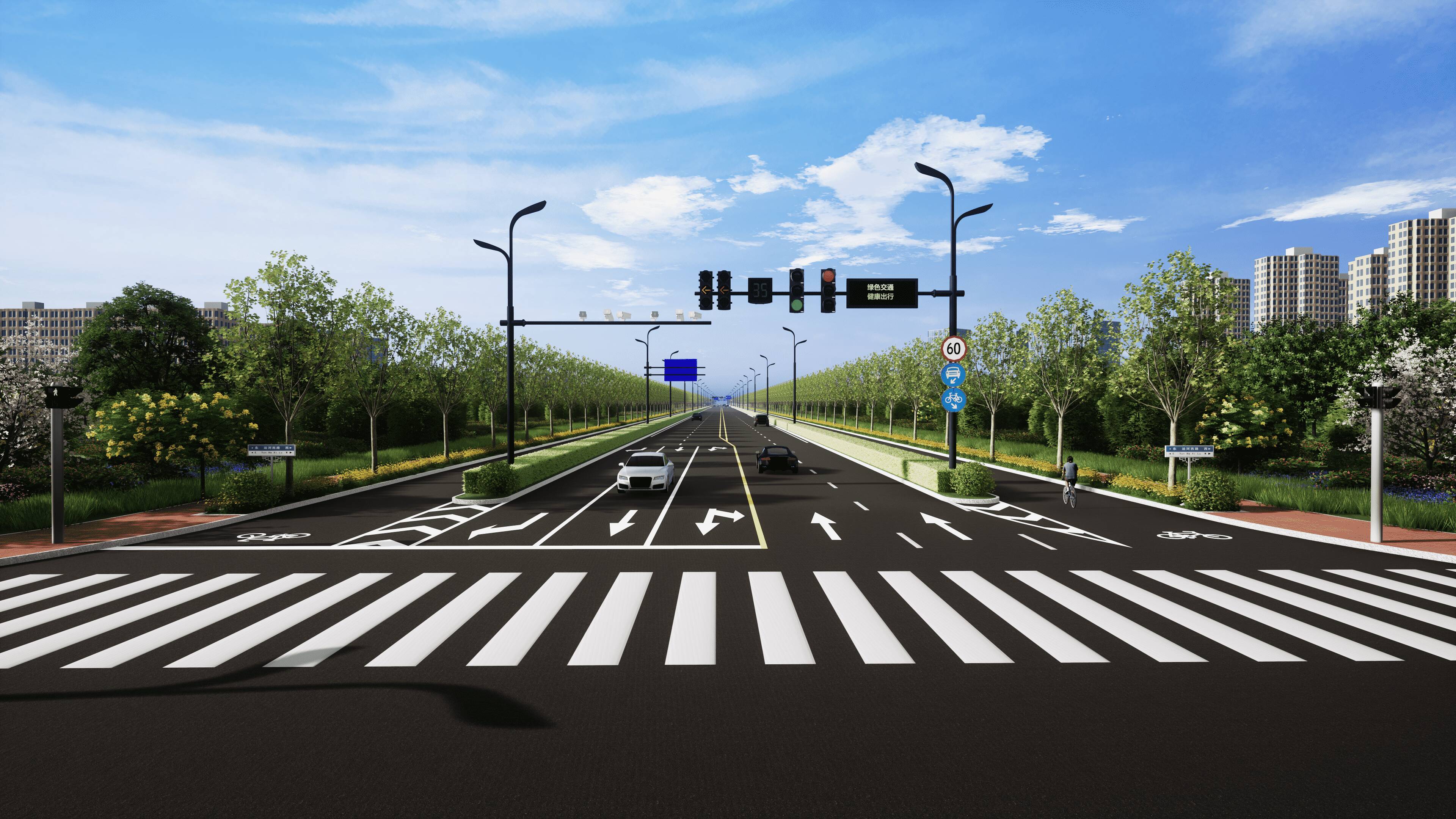 东营市东营区又一条双向四车道即将建成