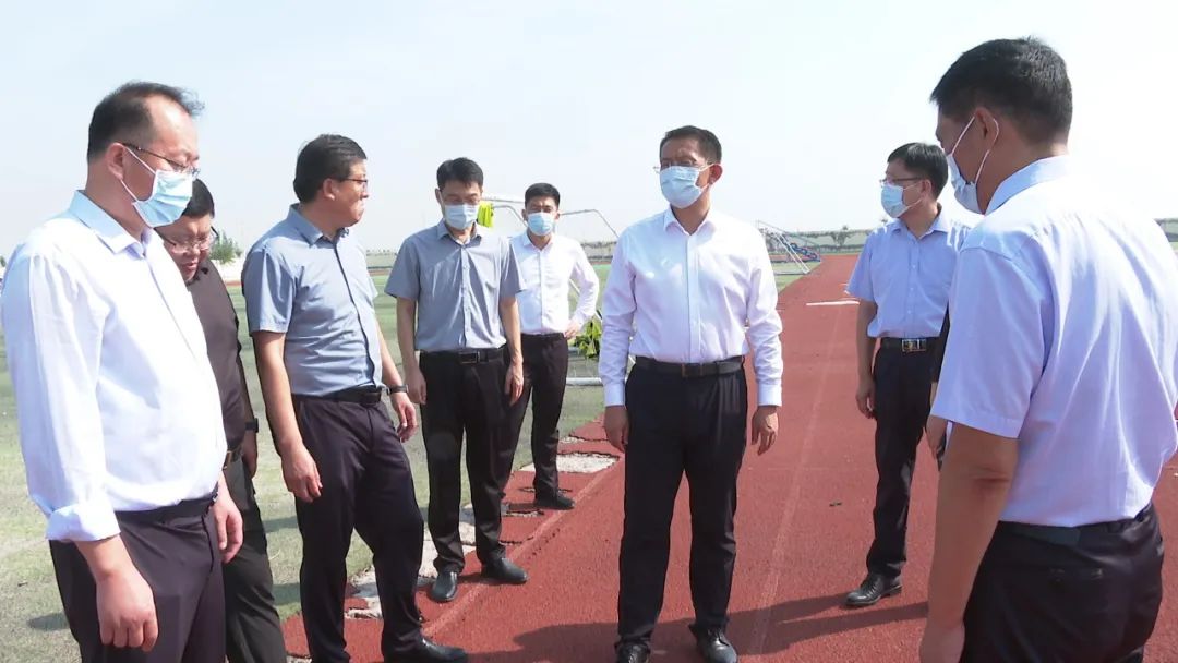 东营市河口区委副书记区长李宝带队调研部分学校工作开展情况