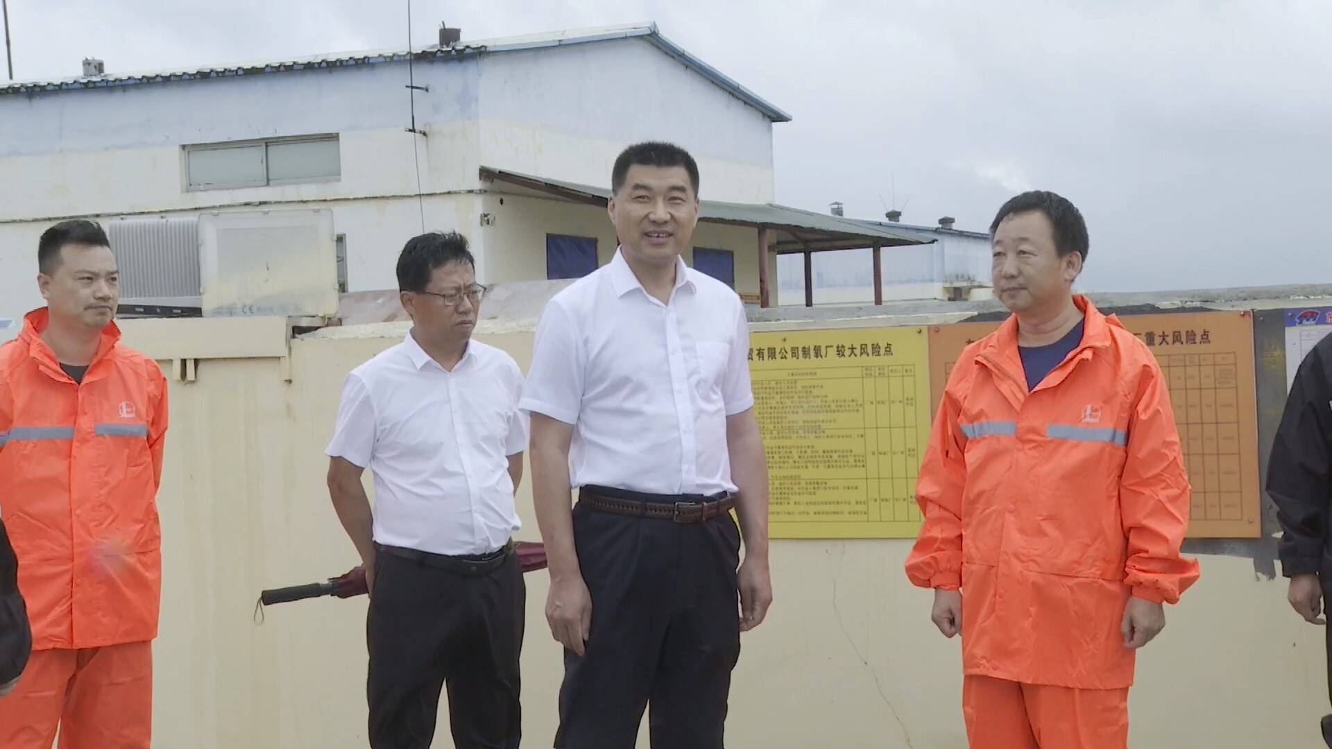 东营市副市长市公安局局长戚思宇到河口区督导调研防汛防台风工作