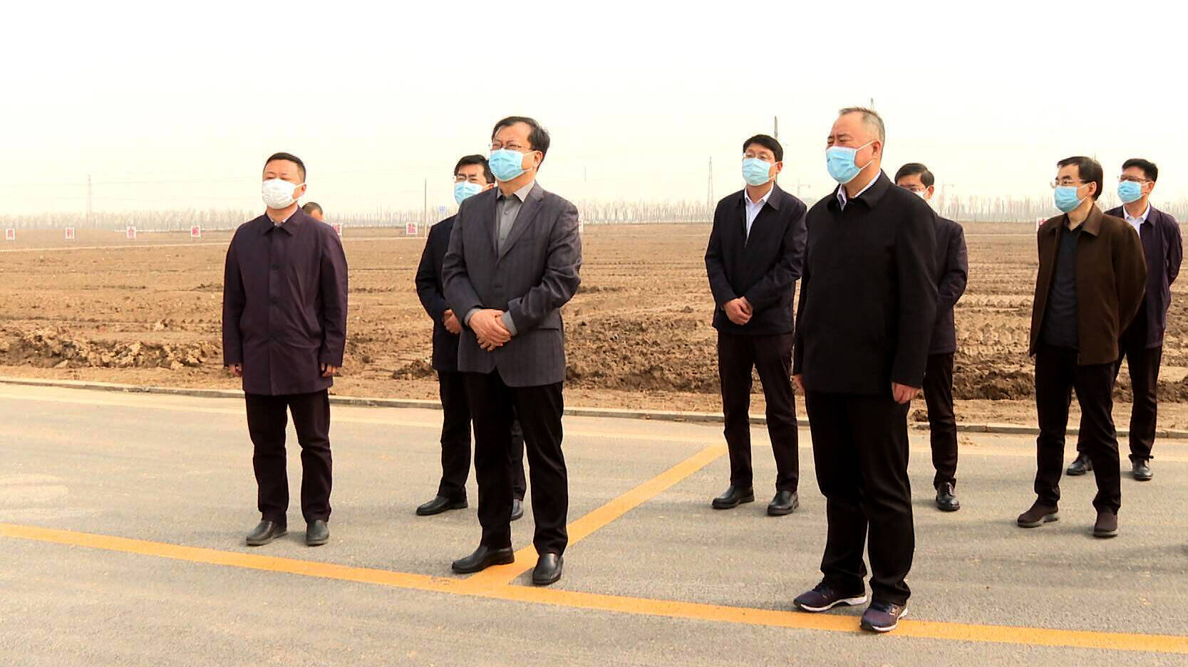 东营市人大常委会副主任梁海伟来河口区调研市九届人大一次会议精神