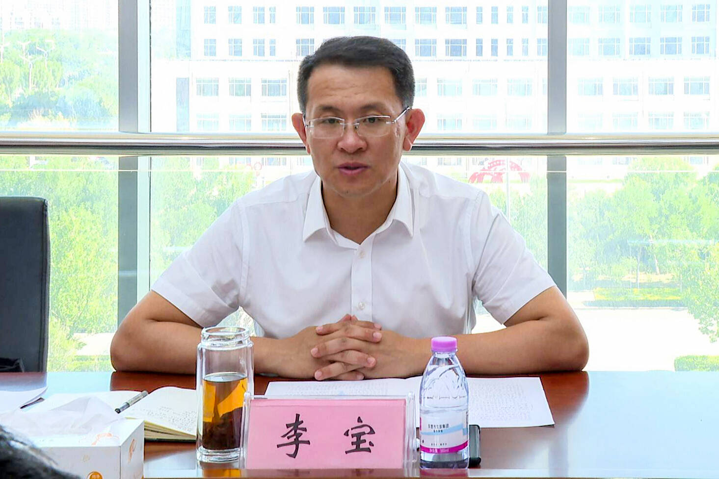 东营市河口区委副书记区长李宝调研端午节假期疫情防控准备工作