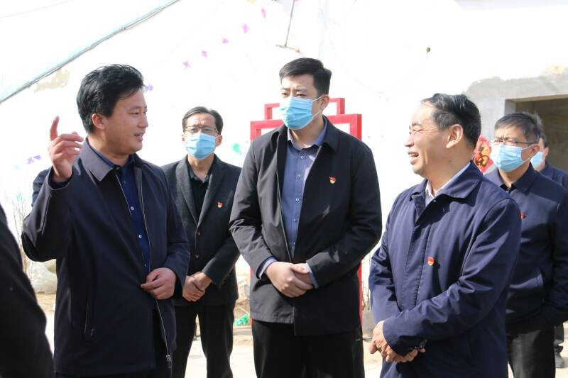 菏泽市郓城县潘渡镇新春第一课观摩学习党支部领办合作社先进经验