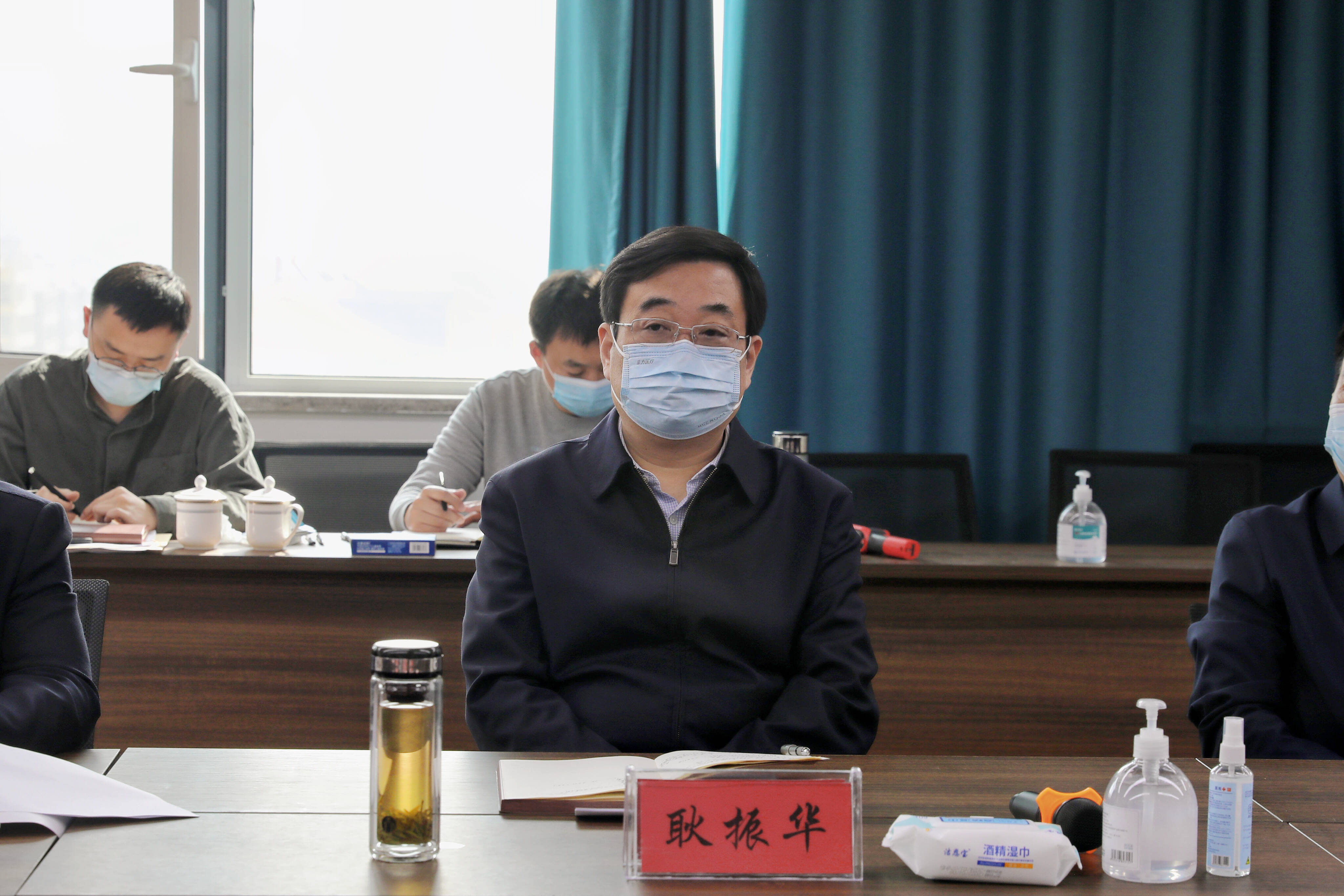 单县县委书记耿振华调度全县疫情防控工作