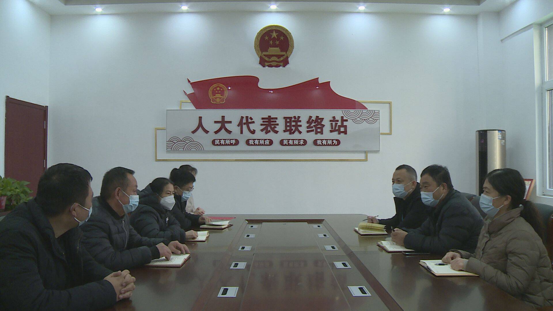 单县人大代表联络站连心桥上风光好