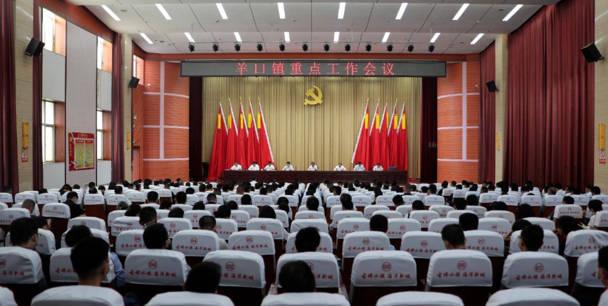 寿光市羊口镇召开全镇重点工作会议