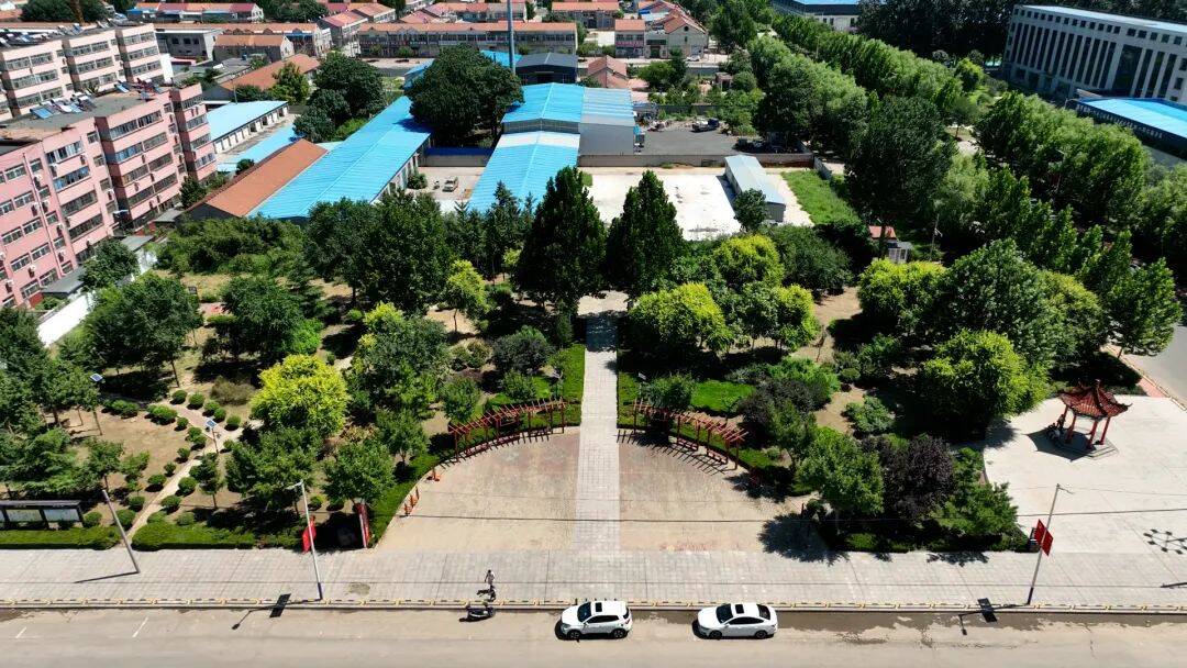 寿光市上口镇绣出城镇精致画卷