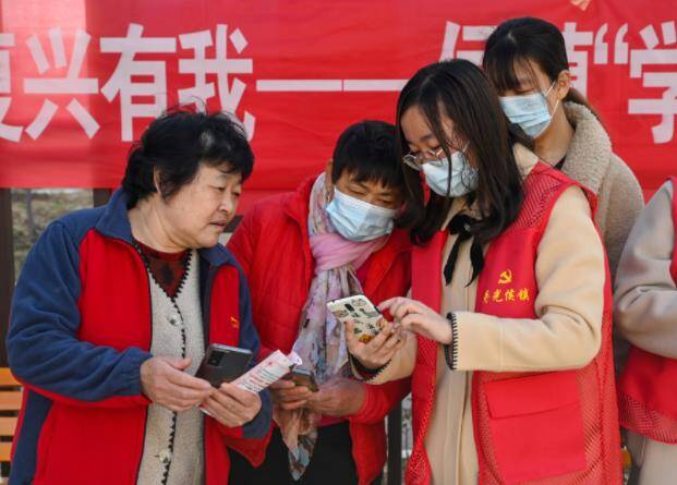 寿光侯镇开展学习强国学习平台线下推广活动