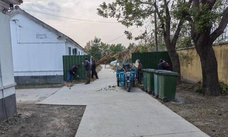 安丘石埠子镇掀起秋冬季人居环境巩固新高潮