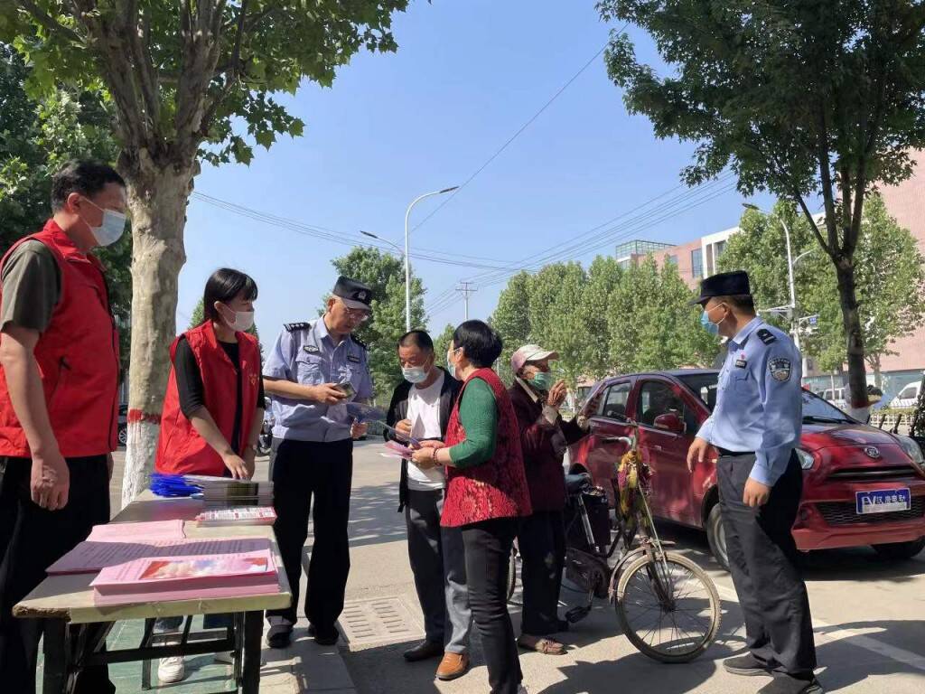 济宁市任城区李营街道开展防范打击养老诈骗专项行动