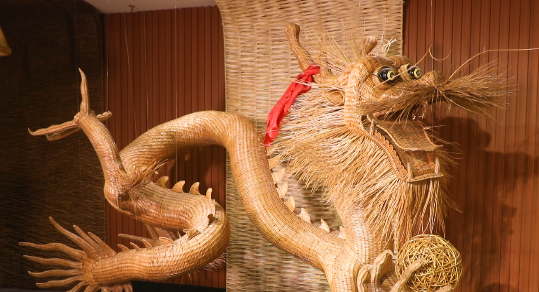 67国家级非物质文化遗产临沭柳编龙腾盛世