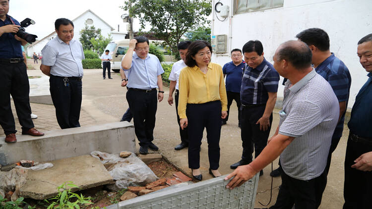 临沂平邑县委书记张晓彬到唐村水库等地开展巡河湖暨水利工作调研