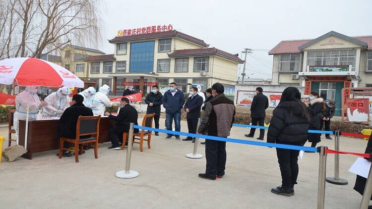 平邑县卞桥镇开展新冠肺炎疫情应急处置全要素实景演练
